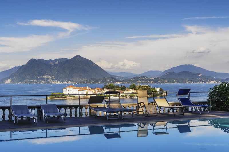 Paesaggio collinare a strapionmbo sul Lago Maggiore - foto dell'agenzia Stresa Luxury Real Estate